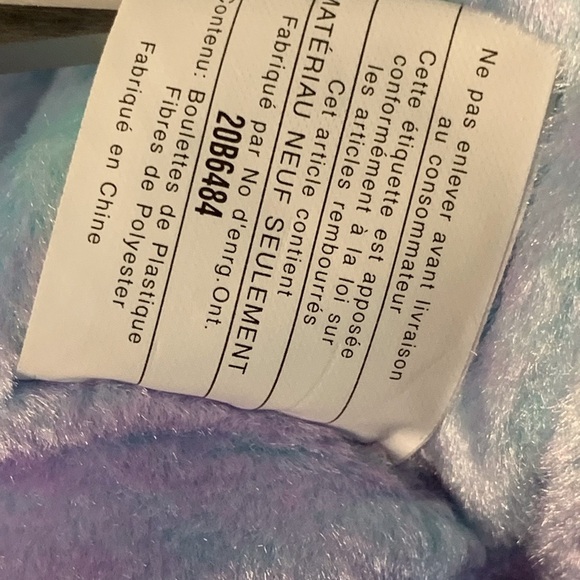 Ty(16) Issy Chicago Four Seasons Hotel Purple Stuffed Animal Bear - Picture 7 of 11